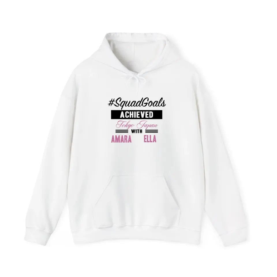 #SquadGoals Achieved: Tokyo with Your Squad | Vacation & Travel | Personalized Hooded Sweatshirt - InLuck.us by In Luck
