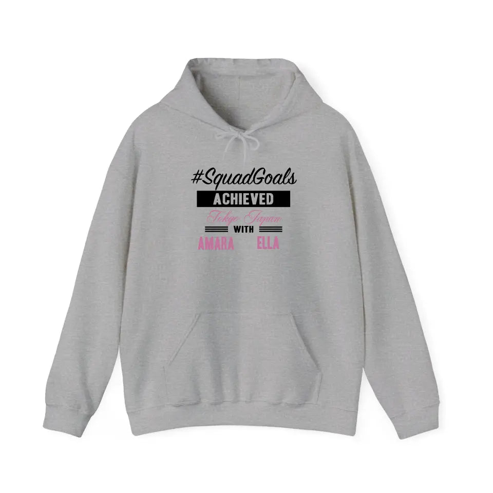 #SquadGoals Achieved: Tokyo with Your Squad | Vacation & Travel | Personalized Hooded Sweatshirt - InLuck.us by In Luck
